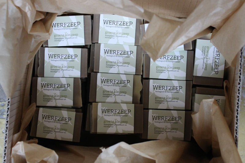 Sapje groene kleizeepjes