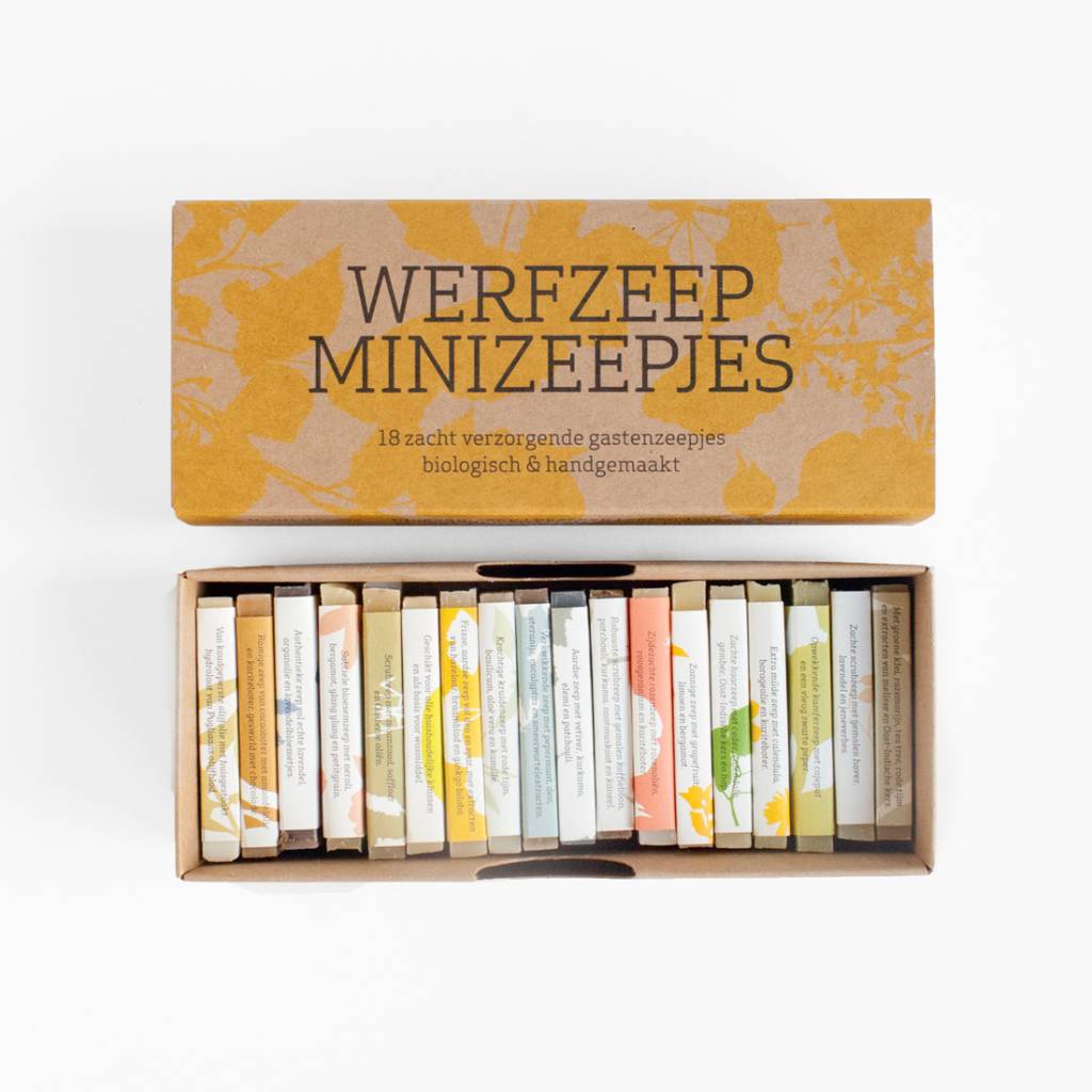 Cadeaudoos met 18 minizeepjes