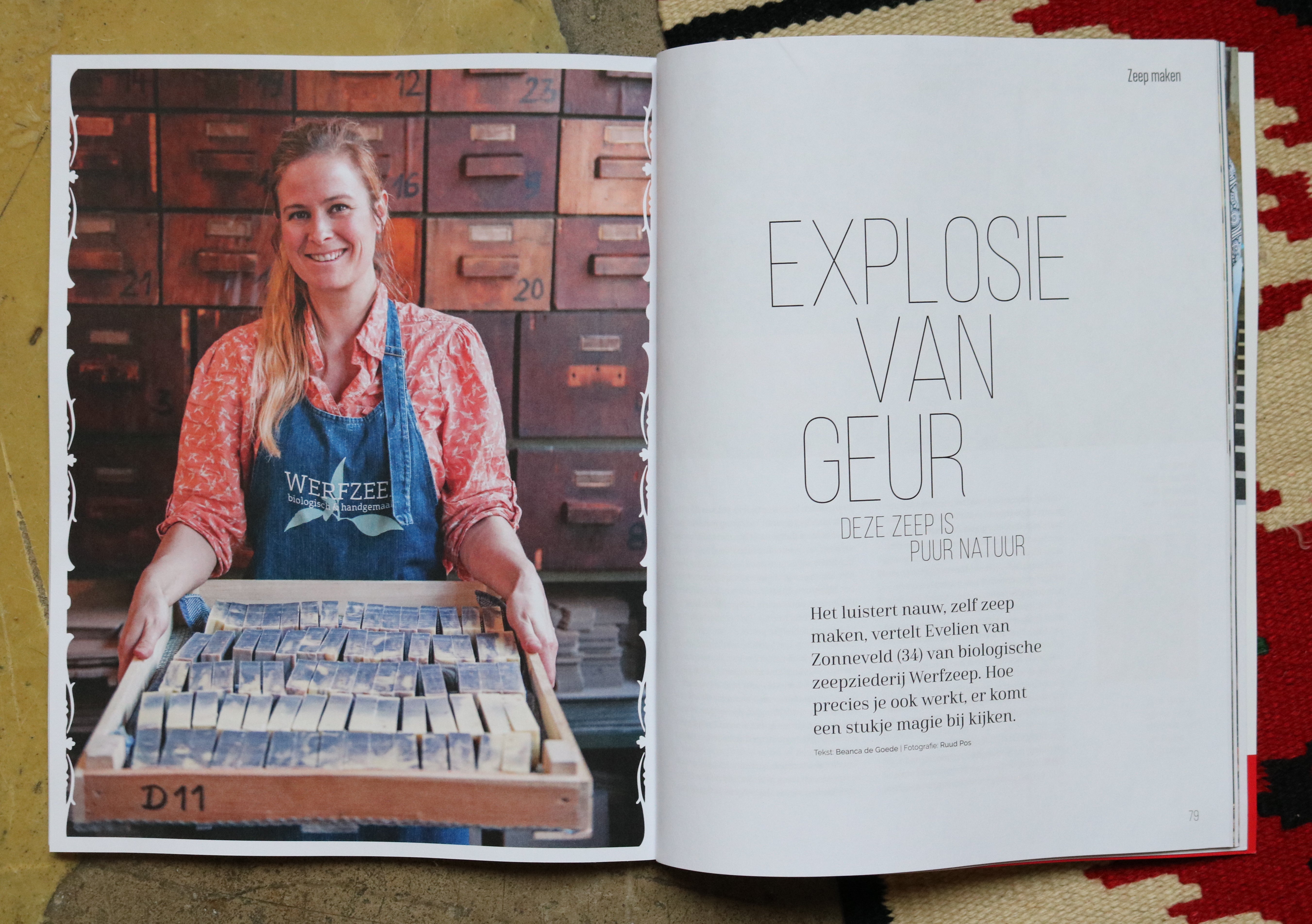 Ambacht Plusmagazine Werfzeep