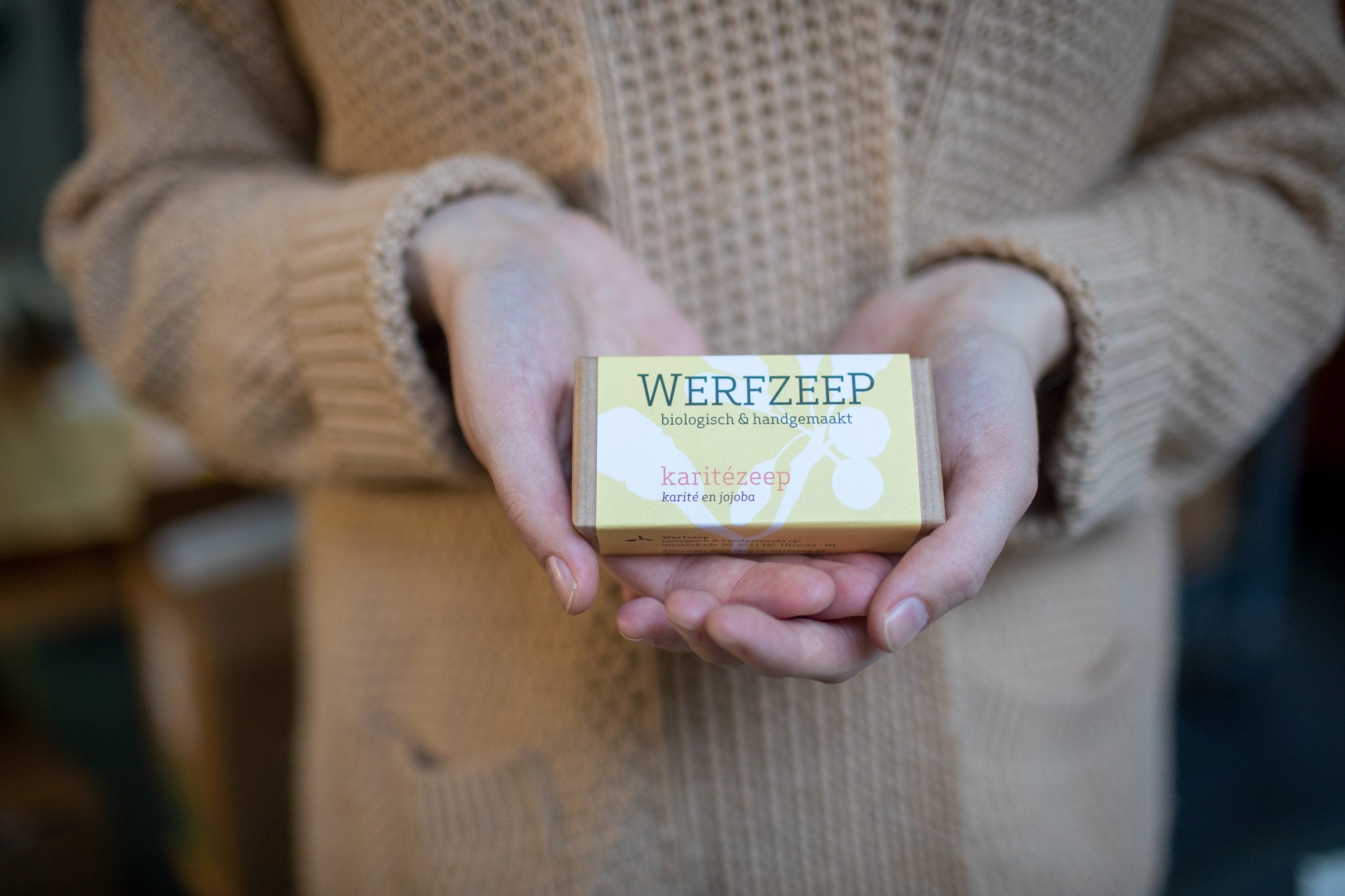 werfzeep verzorgende karitezeep shea zeep natuurzeep