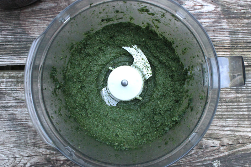 Recept voor brandnetelpesto