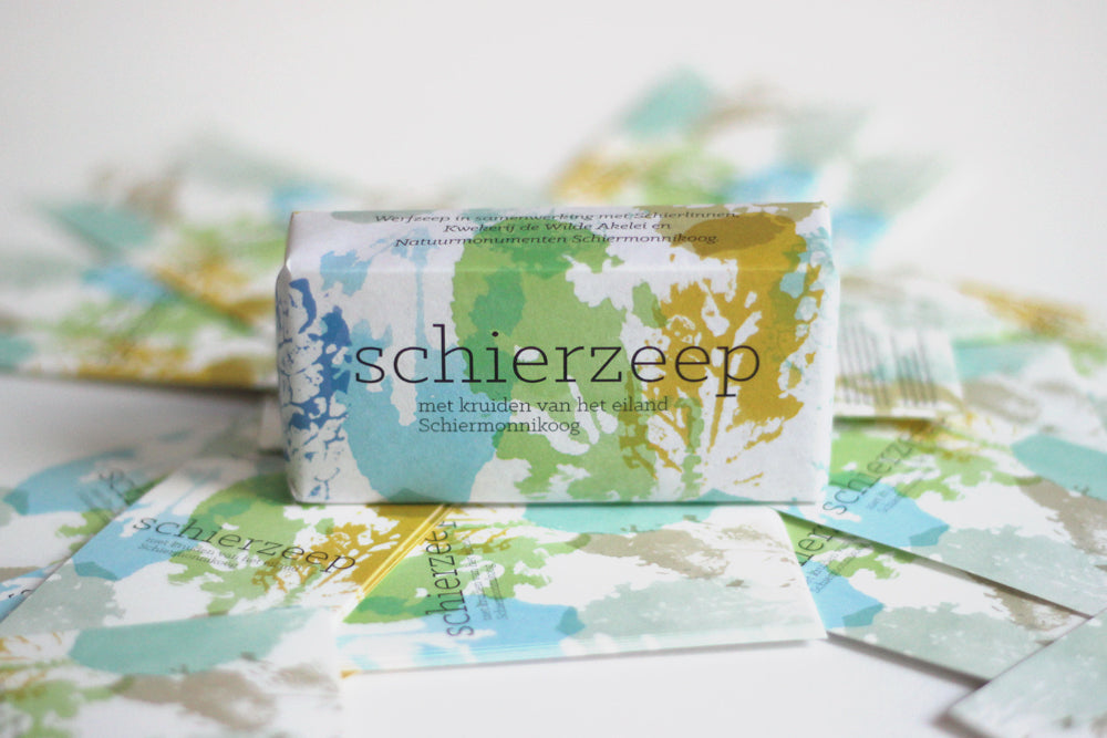 Schierzeep met watermunt - Werfzeep