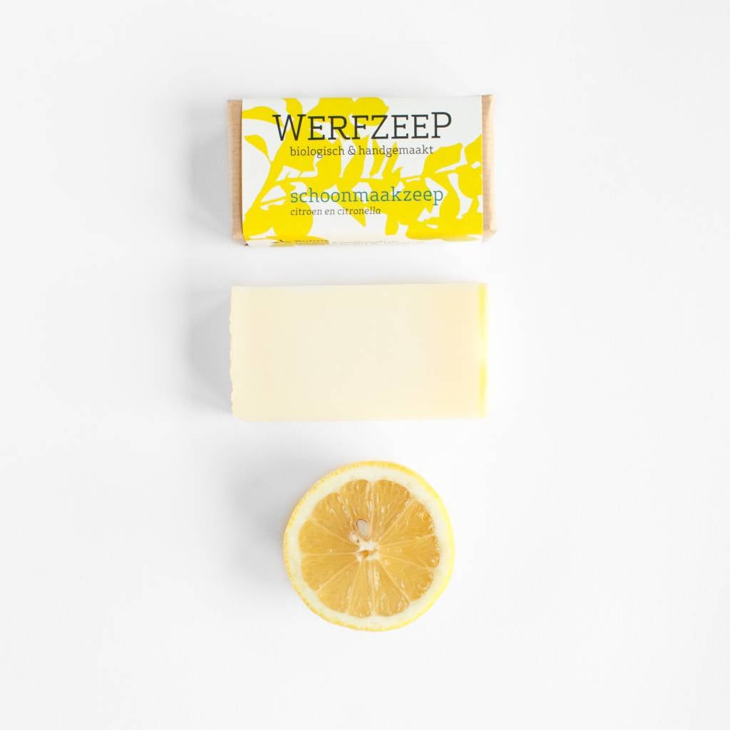 Cleaning soap lemon